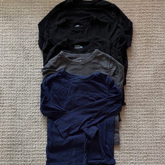Cat & Jack Other - Bundle of five long sleeve kids tee-shirts